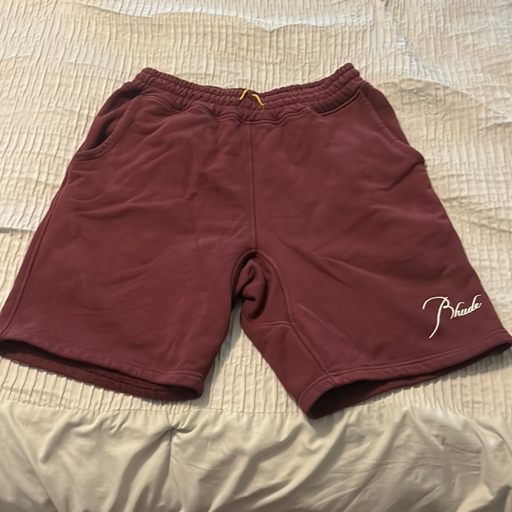 RHUDE SWEAT SHORTS